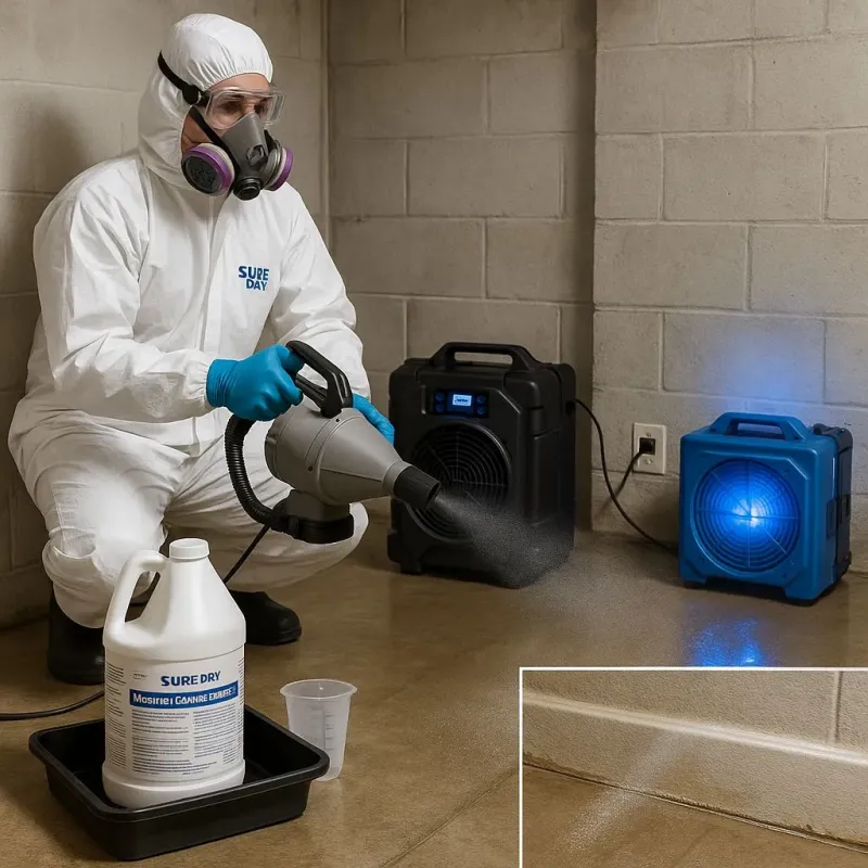 Sanitization and Odor Removal process in Covedale, OH