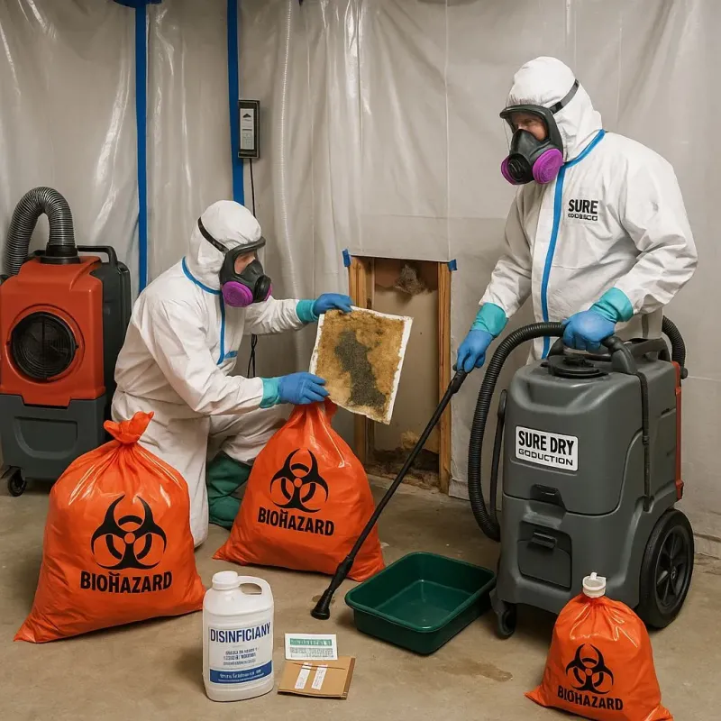 Contaminated Water Handling Protocols process in Covedale, OH
